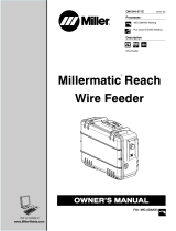 Miller MATIC REACH WIRE FEEDER Owner's manual