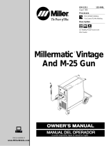 Miller Millermatic Vintage Owner's manual