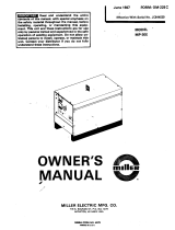 Miller MP-30E Owner's manual