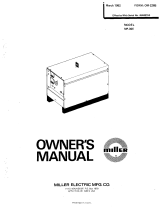 Miller JB480153 Owner's manual