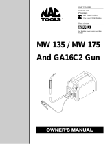 Miller MW175 (MAC TOOLS) Owner's manual