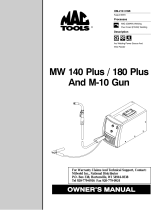 Miller MW180 PLUS Owner's manual