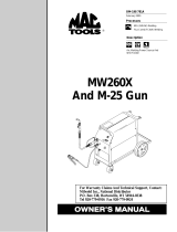 Miller M-25 Gun Owner's manual