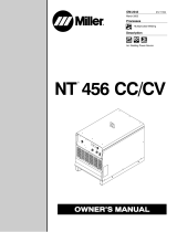 Miller NT 456 CC/CV Owner's manual