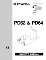 Miller PD60 CE POWCON Owner's manual