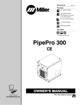 Miller PIPEPRO 300 IEC Owner's manual