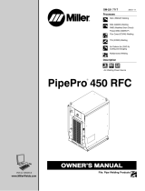 Miller PIPEPRO 450 RFC Owner's manual