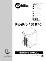 Miller PIPEPRO 450 RFC Owner's manual