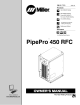 Miller PIPEPRO 450 RFC Owner's manual