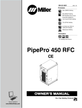 Miller PIPEPRO 450 RFC CE Owner's manual
