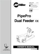 Miller PIPEPRO DUAL FEEDER Owner's manual