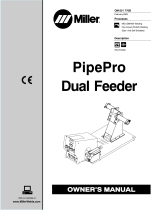 Miller PIPEPRO DUAL FEEDER Owner's manual