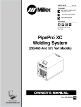 Miller PIPEPRO XC WELDING SYSTEM (230/460, 575 VOLT) Owner's manual