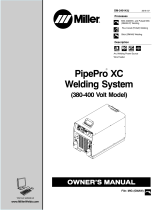 Miller PIPEPRO XC WELDING SYSTEM (380-400 VOLT MODEL) Owner's manual