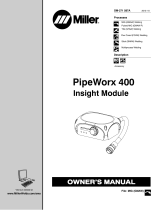 Miller PIPEWORX 400 INSIGHT MODULE Owner's manual