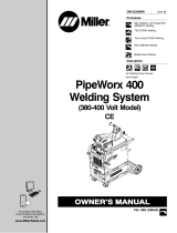 Miller PIPEWORX 400 SYSTEM (380-400 VOLT CE) Owner's manual