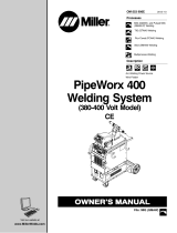 Miller PIPEWORX 400 SYSTEM (380-400 VOLT CE) Owner's manual