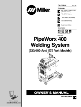 Miller PipeWorx 400 Owner's manual