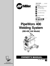 Miller PIPEWORX 400 SYSTEM Owner's manual