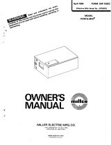 Miller JD703767 Owner's manual