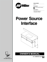 Miller POWER SOURCE INTERFACE Owner's manual