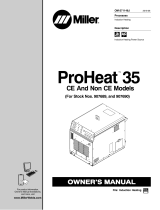 Miller PROHEAT 35 907689, 907690 Owner's manual