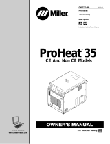 Miller PROHEAT 35 ce 907689, 907690 Owner's manual