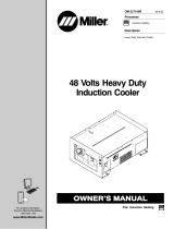 Miller PROHEAT HEAVY DUTY INDUCTION COOLER (48 VOLT) Owner's manual