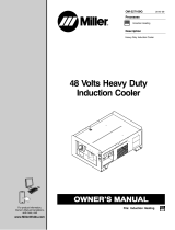 Miller PROHEAT HEAVY DUTY INDUCTION COOLER (48 VOLT) Owner's manual
