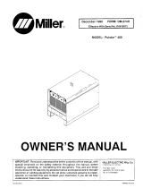 Miller KA819073 Owner's manual