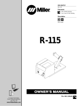 Miller MG430110V Owner's manual