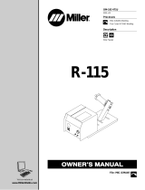 Miller MB140103V Owner's manual