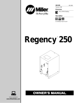 Miller Regency 250 Owner's manual