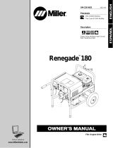Miller Renegade 180 Owner's manual