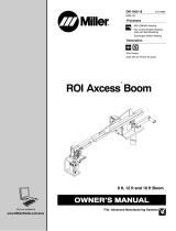 Miller ROI AXCESS BOOM Owner's manual