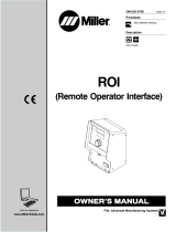 Miller ROI CE Owner's manual