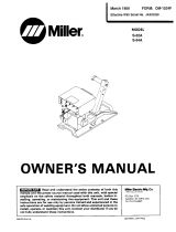 Miller JK529260 Owner's manual
