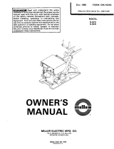 Miller JG071228 Owner's manual