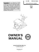 Miller S-52E Owner's manual