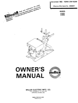 Miller S-52E Owner's manual