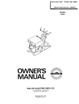 Miller S-54E Owner's manual
