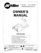 Miller S-64 WIRE FEEDER Owner's manual