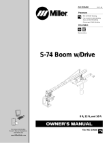 Miller S-74 BOOM Owner's manual