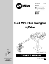 Miller S-74 MPA PLUS SWINGARC Owner's manual