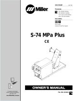 Miller MH195058U Owner's manual