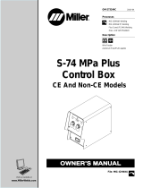 Miller S-74 MPA PLUS CONTROL BOX CE Owner's manual