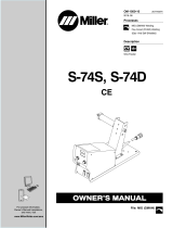 Miller S-74D CE Owner's manual