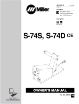 Miller S-74D CE Owner's manual