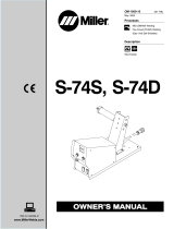 Miller S-74S CE Owner's manual