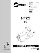Miller MG350021U Owner's manual
